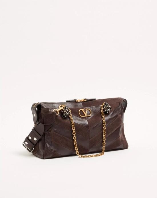 26FW 발렌티노 가라바니 숄더백 9W2B0S70DEDRE6 Brown - VALENTINO GARAVANI