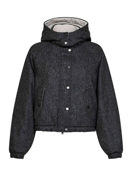 26FW 브루넬로 쿠치넬리 패딩 MD0023657 C001 BLACK