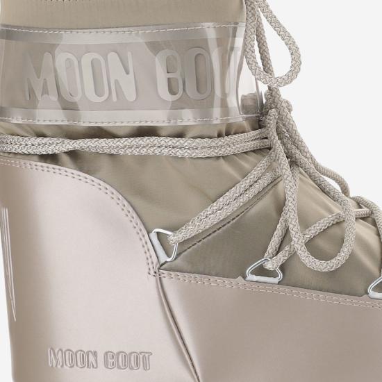 26FW 문부츠 아이콘 로구 글랜스 부츠 1409350 PLATINUM - MOON BOOT