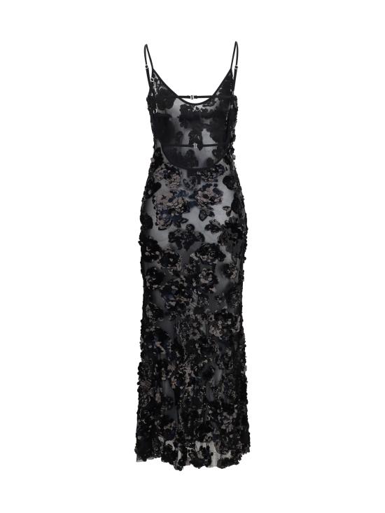 26SS 니사 원피스 RRS16261 BLACK - NISSA