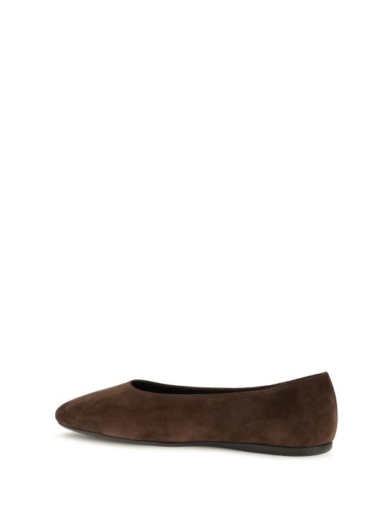 26FW 프라다 브러쉬드 레더 발레리나 1F522OF005103 BROWN - PRADA