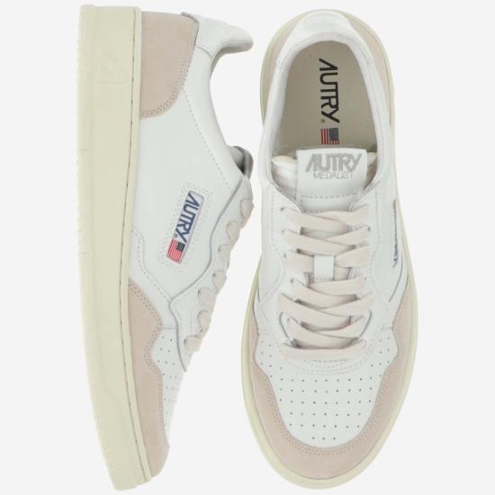 26SS 오트리 메달리스트 로우 스니커즈 AULMLS33 WHITE - AUTRY