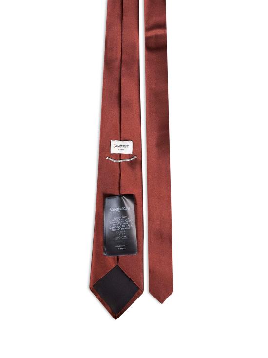 26SS 생로랑 넥타이 8583553Y0116300 BROWN - SAINT LAURENT