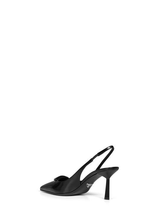 26FW 프라다 레더 슬링백 펌프 1I901MDD75055F0002 BLACK - PRADA