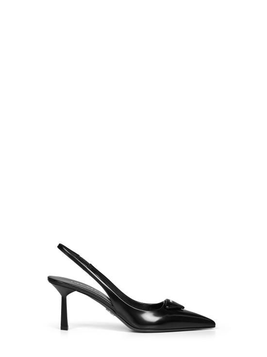 26FW 프라다 레더 슬링백 펌프 1I901MDD75055F0002 BLACK
