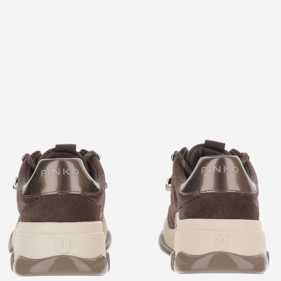 26FW 핑코 스니커즈 SS0195 BROWN - PINKO