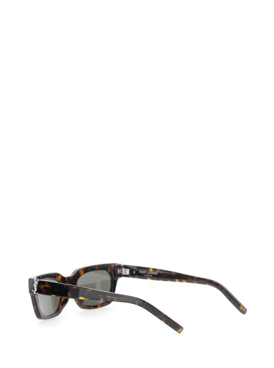 26FW 생로랑 카산드라 직사각형 아세테이트 선글라스 A003E3 BROWN - SAINT LAURENT