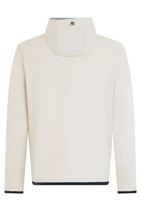  휴고보스 온도 조절 기술 액티브 스트레치 개버딘 집업 후디 50542948 WHITE - HUGO BOSS