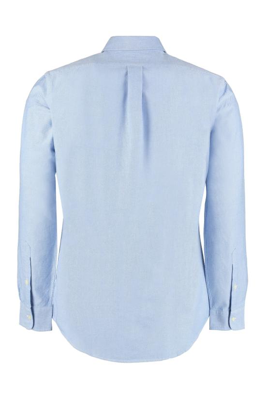  폴로 랄프로렌 컬러 포니 자수 커스텀 핏 버튼 다운 셔츠 710792041 BLUE - POLO RALPH LAUREN