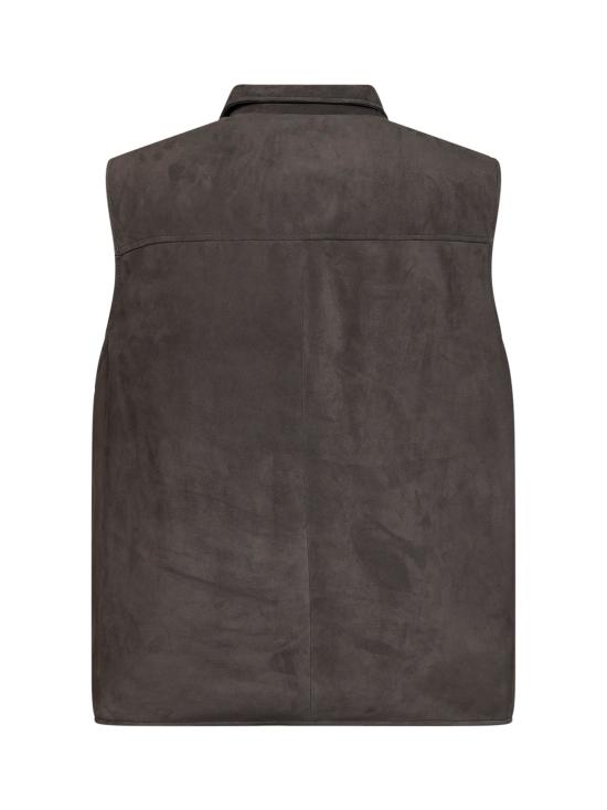 26FW 브루넬로 쿠치넬리 베스트 MPCLF2047 CWD18 GRAY - BRUNELLO CUCINELLI