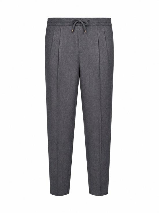 26FW 브루넬로 쿠치넬리 팬츠 ME226E1710 C003 GRAY