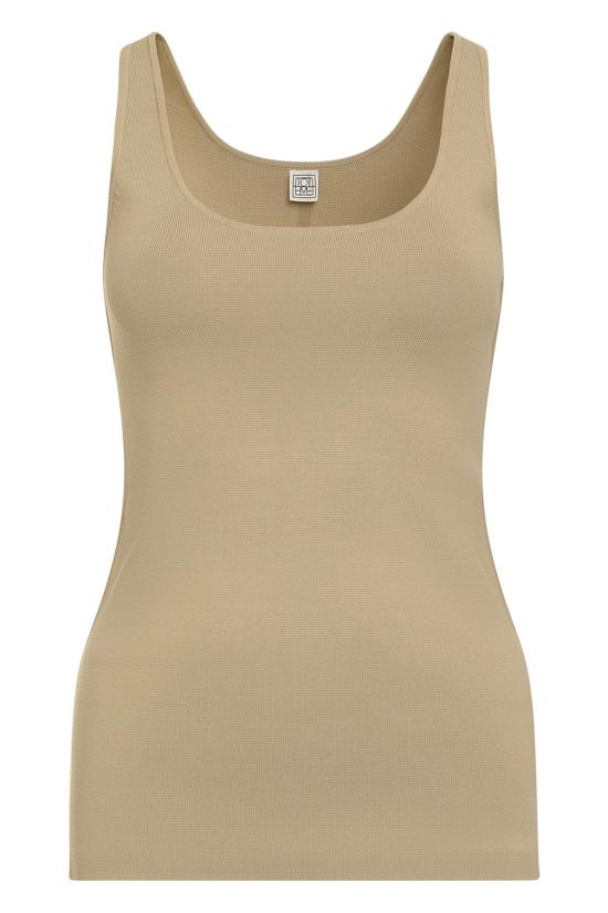  토템 민소매 티셔츠 252 WRT0504 YA0187 BEIGE