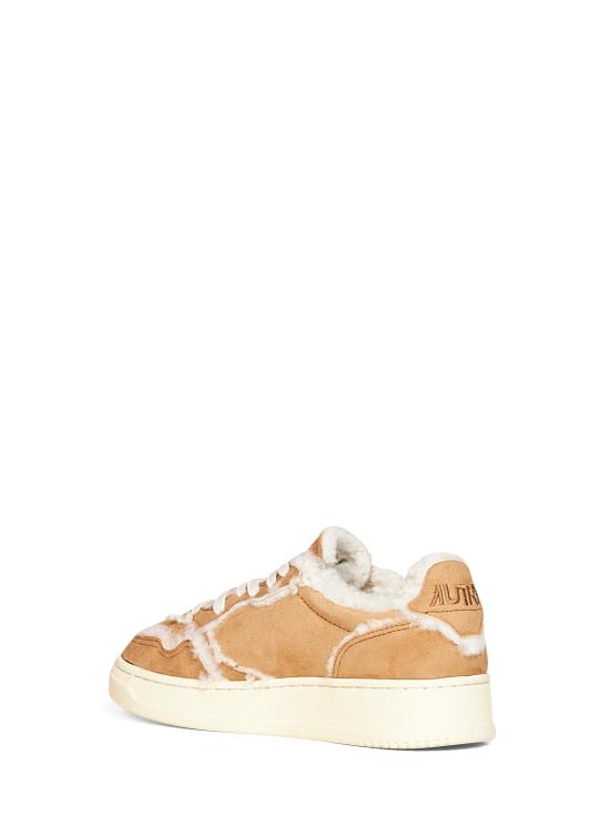 26FW 오트리 메달리스트 로우 레더 스니커즈 AULWGX01COGNAC BROWN - AUTRY