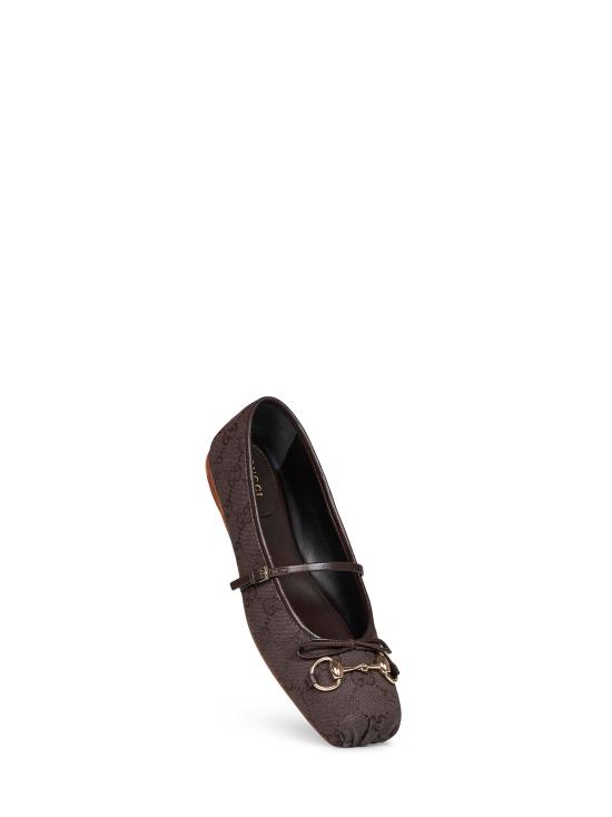 26FW 구찌 홀스빗 플랫 슈즈 814321FAD8F2140 BROWN - GUCCI