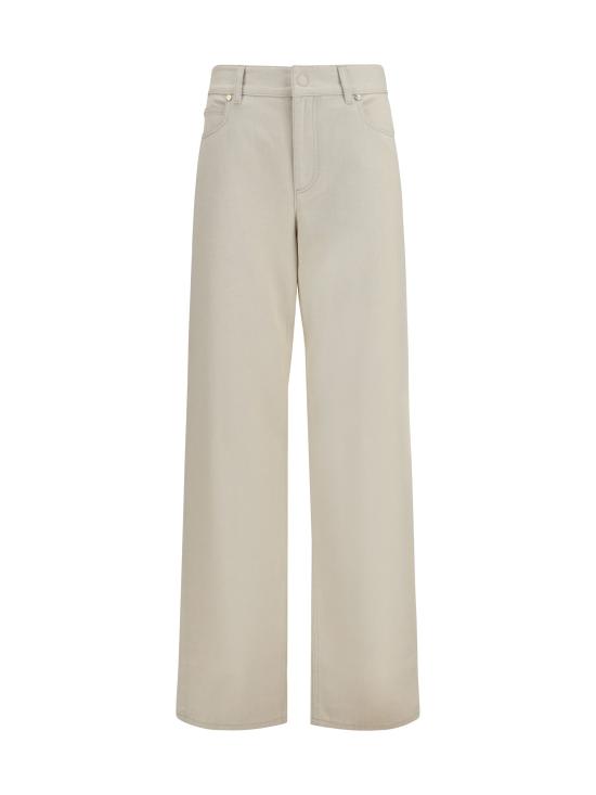 26SS 펜디 데님 팬츠 FLP882AOHV BEIGE - FENDI