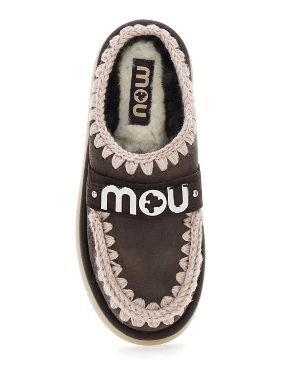 25FW 모우 뮬/슬리퍼 MUFW531001A BROWN - MOU