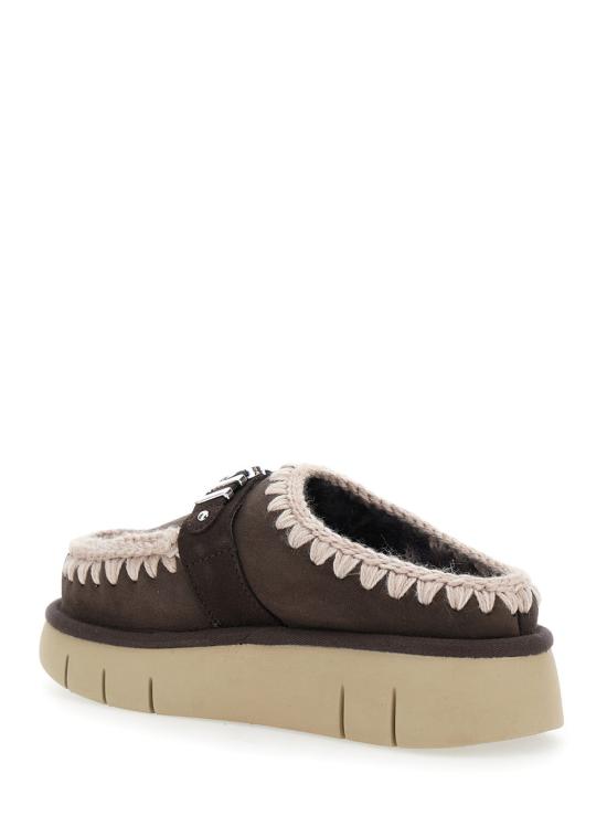 25FW 모우 뮬/슬리퍼 MUFW531001A BROWN - MOU