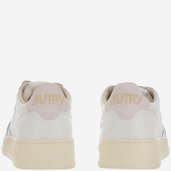 26FW 오트리 메달리스트 로우 레더 스니커즈 AULWSW01 WHITE - AUTRY