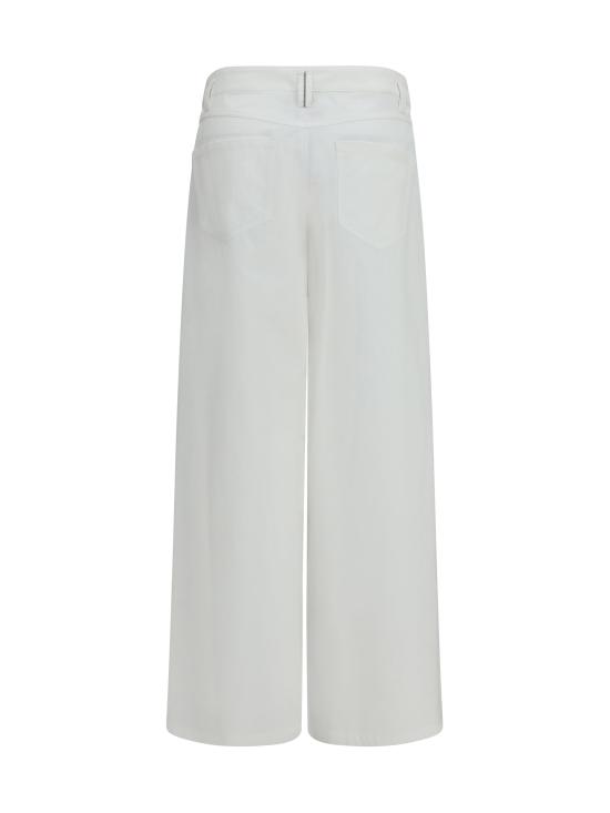 26SS 브루넬로 쿠치넬리 팬츠 ML120P9208 WHITE - BRUNELLO CUCINELLI