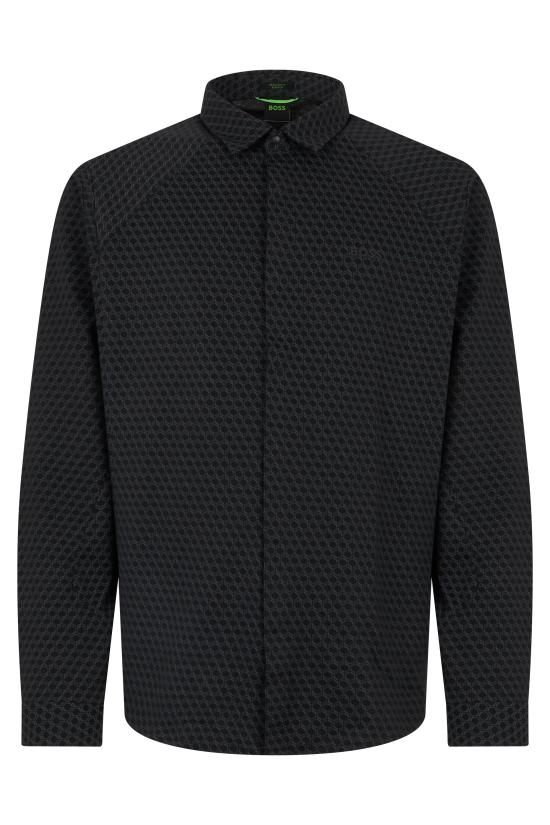 26SS 휴고보스 셔츠 50554481 BLACK