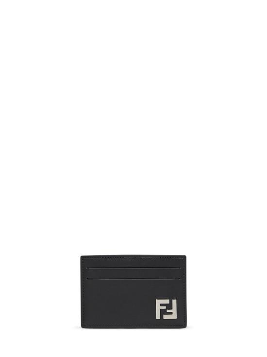 26FW 펜디 FF 스퀘어 슬림 카드 홀더 7M0371AAIWF0GXN BLACK