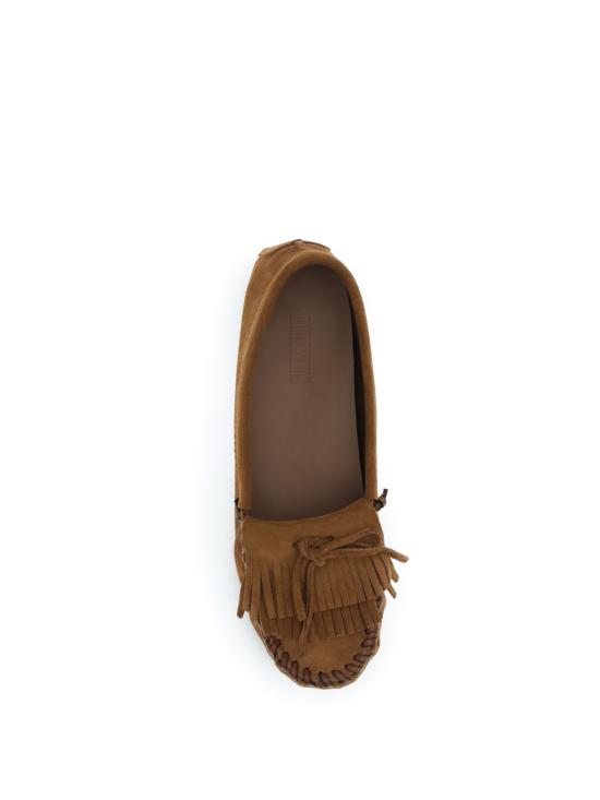 26SS 파리텍사스 플랫 슈즈 PX1580XV003 BROWN - PARIS TEXAS