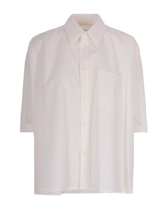 26SS MM6 메종마르지엘라 셔츠 S52DL0236 WHITE