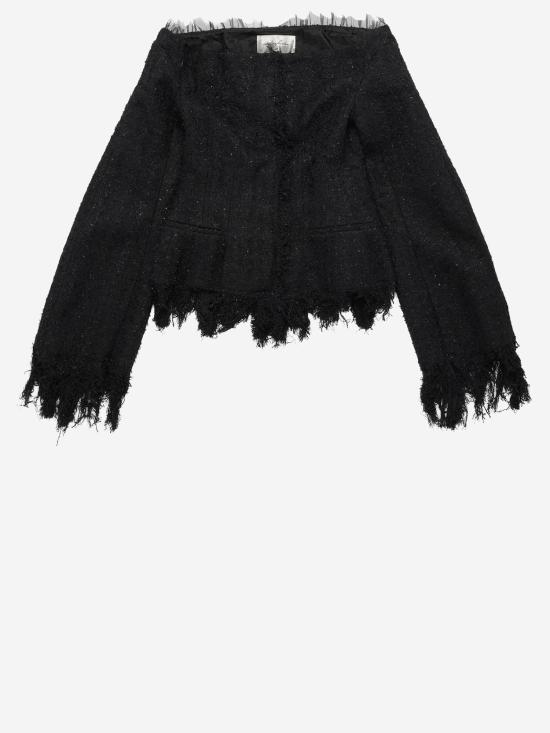 26SS 마티에르 페칼 원피스 MAT02J102 BLACK - MATIERES FECALES