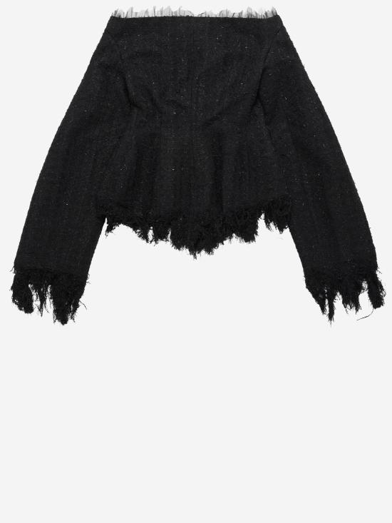 26SS 마티에르 페칼 원피스 MAT02J102 BLACK - MATIERES FECALES