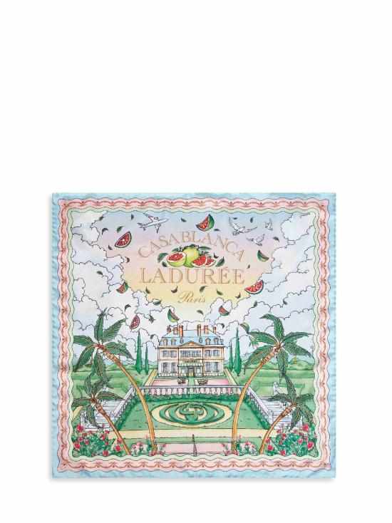 26FW 카사블랑카 머플러/스카프 APF26ACC05301EXLD LADUREE MULTICOLOR - CASABLANCA