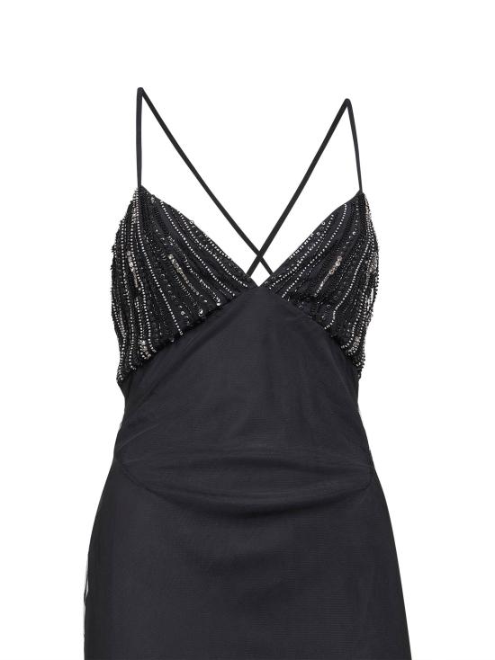 26SS 알리나 원피스 DNLW25514 009 BLACK - ALINA