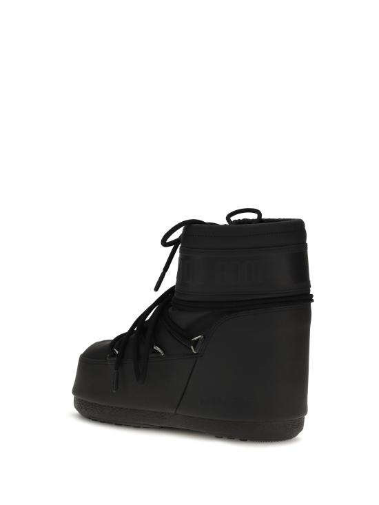 26FW 문부츠 아이콘 나일론 로우 부츠 80D1409380 BLACK