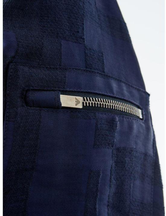 26FW 엠포리오 아르마니 탑 9716531134750 BLUE - EMPORIO ARMANI