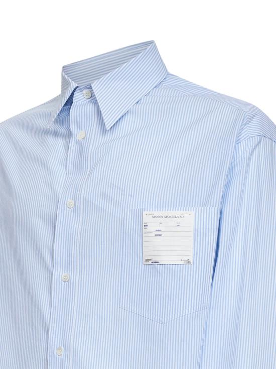 26SS MM6 메종마르지엘라 셔츠 SH2DT0048M35874001F BLUE - MM6 MAISON MARGIELA