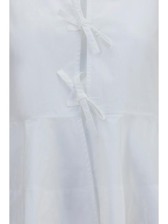 26FW 가니 블라우스 A1040486 WHITE