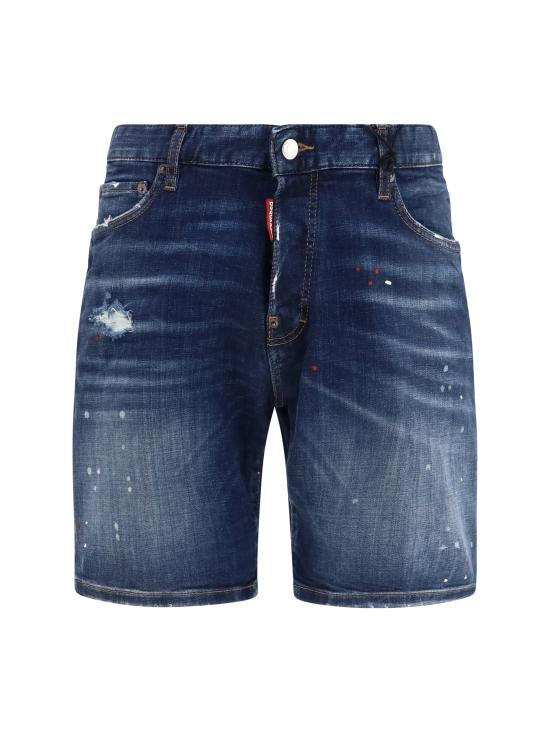 26FW 디스퀘어드2 숏팬츠 S74MU0985S30664 NAVY - DSQUARED2