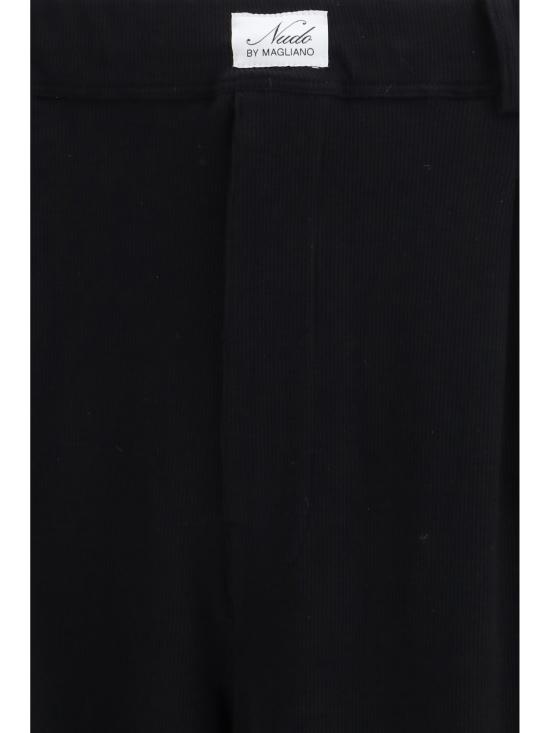 26SS 마리아노 팬츠 MGSS26PA01876 BLACK - MAGLIANO