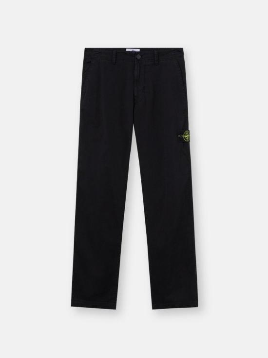26FW 스톤 아일랜드 스트레이트 팬츠 L2S15 3100012 S0012 V0029 BLACK DOM