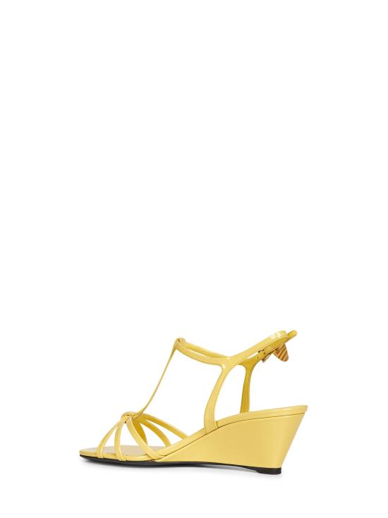 26SS 프라다 페이턴트 레더 샌들 1X383O055069F068X YELLOW - PRADA