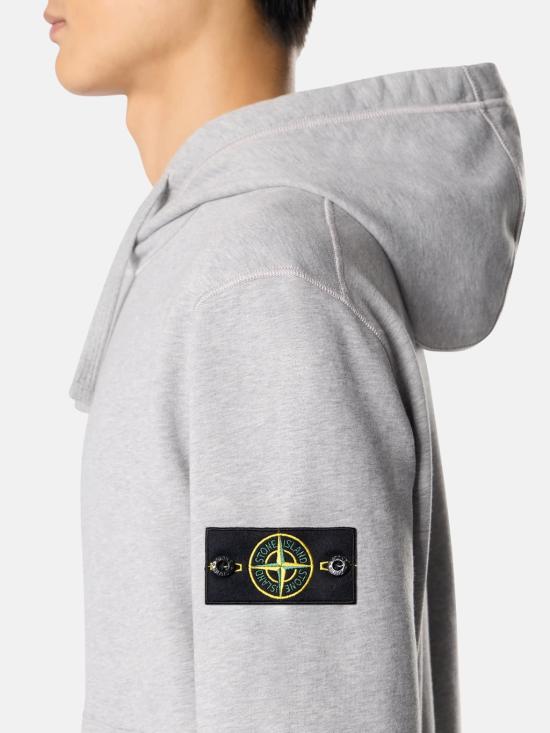 26FW 스톤 아일랜드 후드 티셔츠 L2S15 6100062 S0M51 V0M64 DUST GREY MELANGE DOM - STONE ISLAND