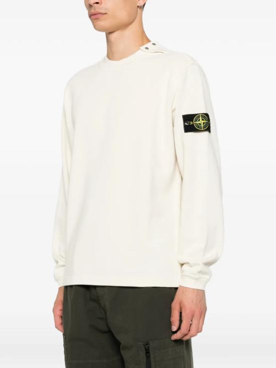 26FW 스톤 아일랜드 긴팔 티셔츠 L2S15 6100036 S0406 V0093 IVORY DOM - STONE ISLAND