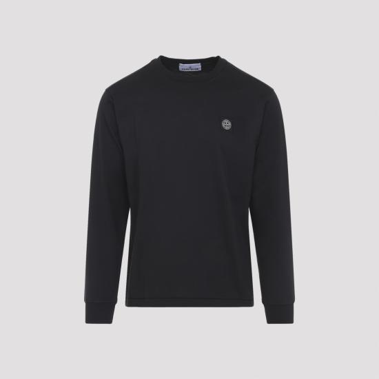 26FW 스톤 아일랜드 긴팔 티셔츠 L2S15 2100031 S0013 V0029 BLACK DOM