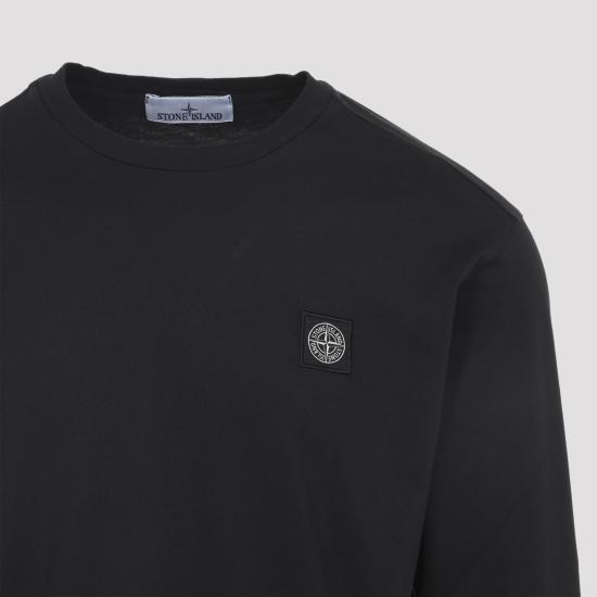 26FW 스톤 아일랜드 긴팔 티셔츠 L2S15 2100031 S0013 V0029 BLACK DOM - STONE ISLAND
