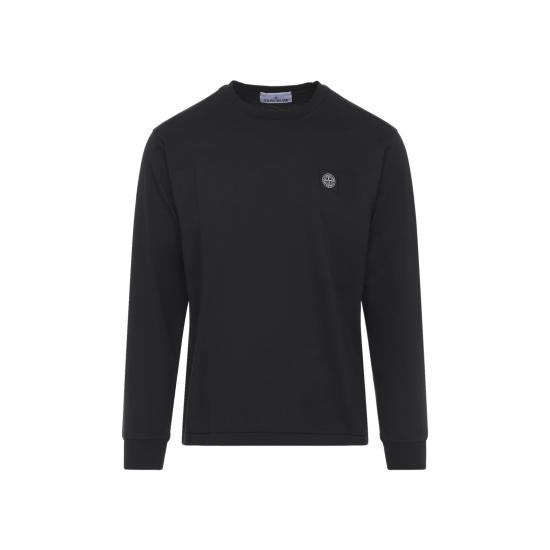 26FW 스톤 아일랜드 긴팔 티셔츠 L2S15 2100031 S0013 V0029 BLACK DOM - STONE ISLAND