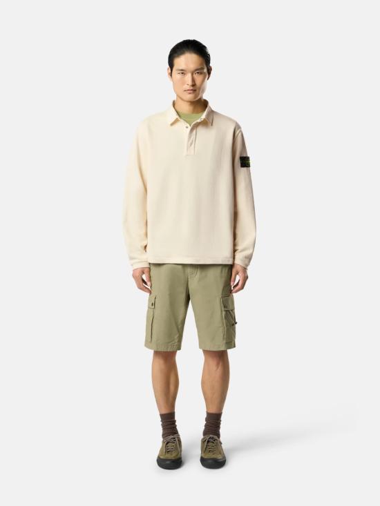 26FW 스톤 아일랜드 폴로 티셔츠 L2S15 6100001 S0406 V0093 IVORY DOM - STONE ISLAND