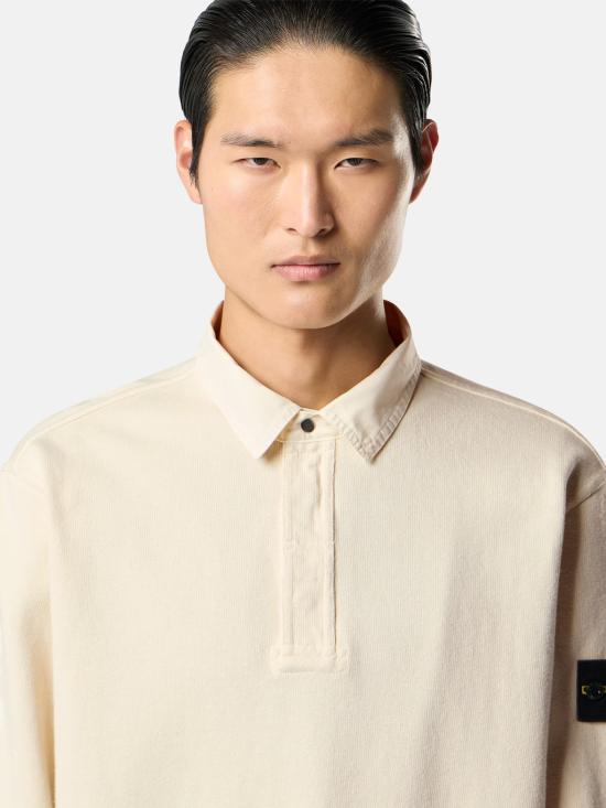26FW 스톤 아일랜드 폴로 티셔츠 L2S15 6100001 S0406 V0093 IVORY DOM - STONE ISLAND