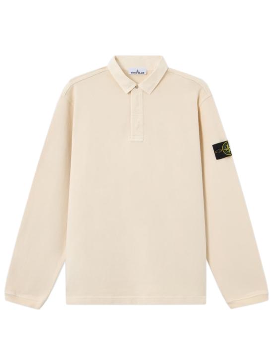 26FW 스톤 아일랜드 폴로 티셔츠 L2S15 6100001 S0406 V0093 IVORY DOM