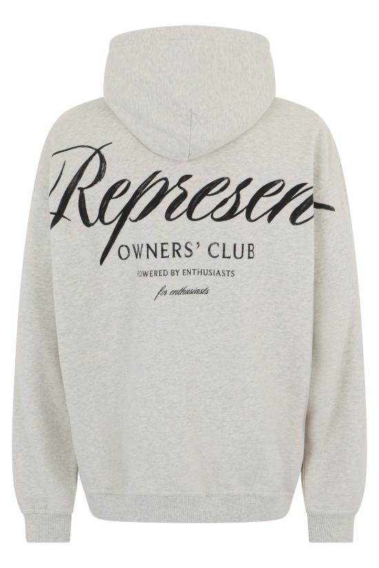 25FW 리프레젠트 후드 티셔츠 OCM41200 GRAY - REPRESENT