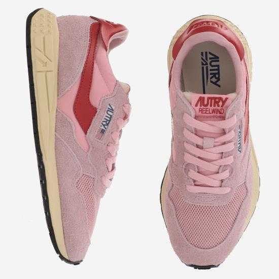 26FW 오트리 릴윈드 스니커즈 WWLWUT57 PINK - AUTRY