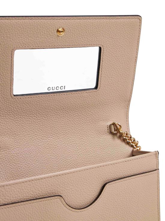 26SS 구찌 GG 마몽 월렛 온 체인 497985AAE5E9549 BEIGE - GUCCI